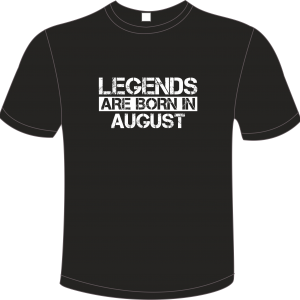 T-Shirt Legnds born in