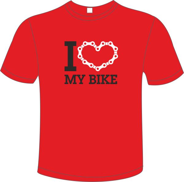 T-shirt I Love my bike